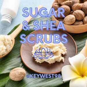 Sugar & Shea Scrubs by Blended by K ~ 4 oz